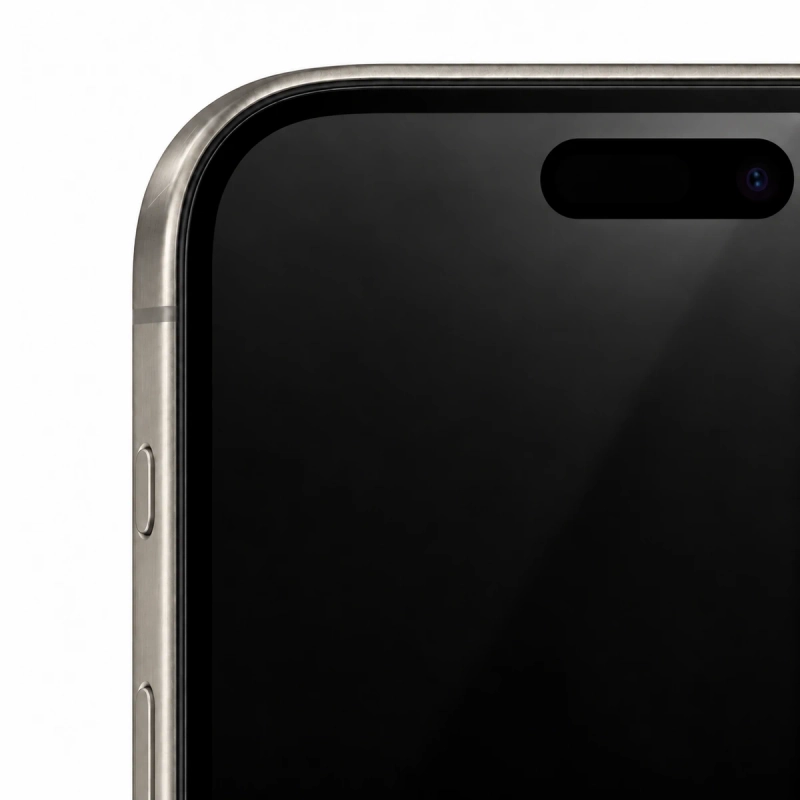 Illustration – Écran : téléphone en état Premium, avec zoom de près