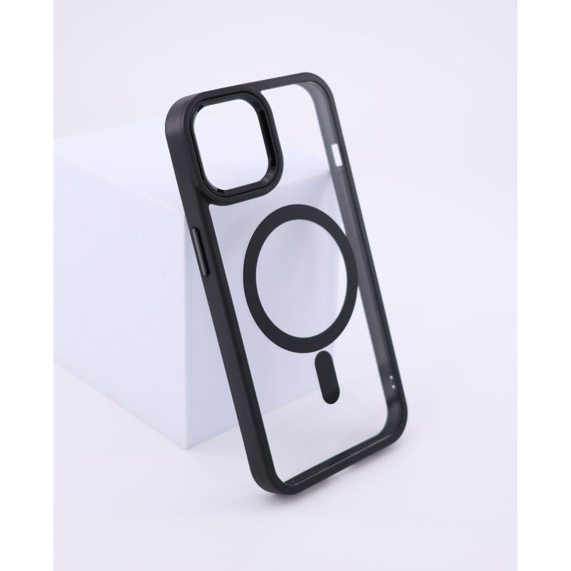 Bumper case MagSafe compatible for iPhone 16 - black - JAYM® 5